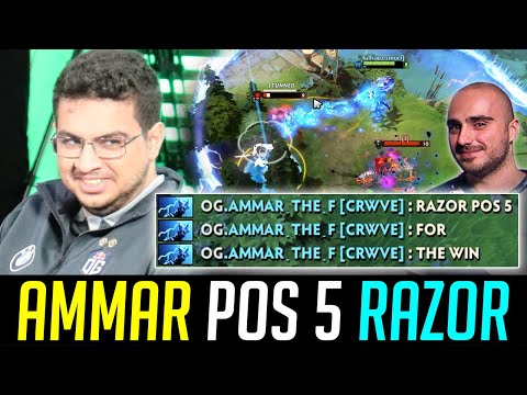 When AMMAR play "POS 5 RAZOR" - Kuroky would be PROUD DOTA 2
