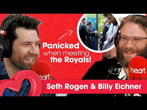 Seth Rogen & Billy Eichner PANICKED when meeting the Royals! 👑
