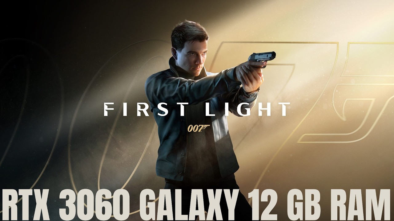 007 First Light  Intel Core I5 14600KF  Rtx 3060 GALAXY 12Gb Ram 16Gb Ram 3000Mhz