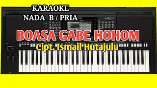Download lagu KARAOKE BOASA GABE HOHOM NADA COWOK mp3