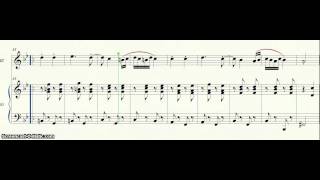 Brahms Hungarian Dance no. 5 recorder or flute SLOW.mp4