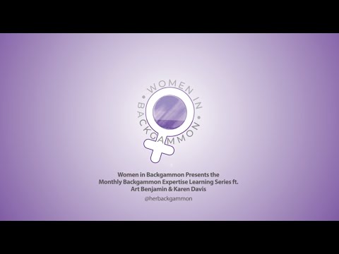 Women in Backgammon | Watch Backgammon Match Between Mathemagician Art Benjamin & Karen Davis