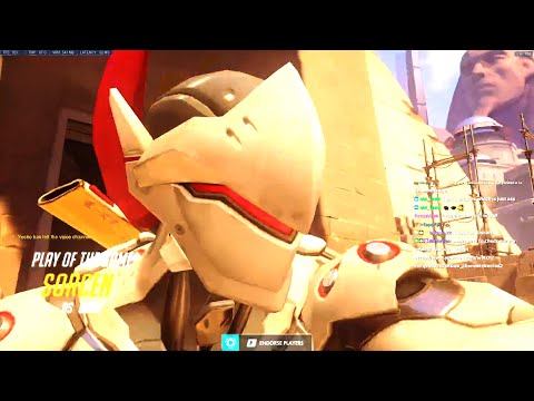 Necros Sick Genji Main - POTG! [ Overwatch Season 35 Top 500 ]