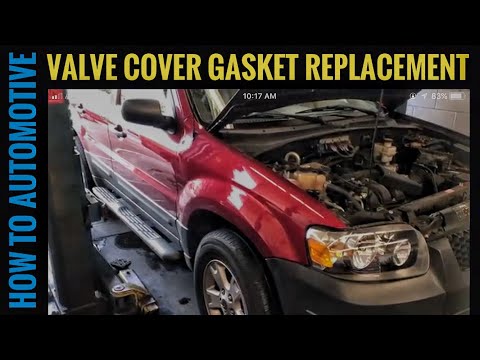 2007-2012 Ford Escape: How To Replace Valve Cover Gaskets (3.0l V6 Engine)