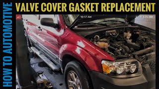 2007-2012 Ford Escape: How To Replace Valve Cover Gaskets (3.0l V6 Engine)