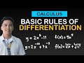 Basic Rules Differentiation BASIC CALCULUS DIFFERENTIAL CALCULUS Power Rule Derivative Constant