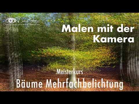 Malen mit der Kamera - Einführung in die Mehrfachbelichtungsfotografie von Bäumen