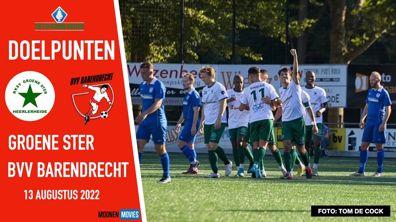 Groene Ster vs Barendrecht highlights