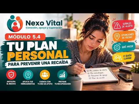 Tu plan personal para prevenir una recaída | Módulo 5.4 – Nexo Vital