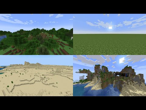 Different World Types in Minecraft to Explore