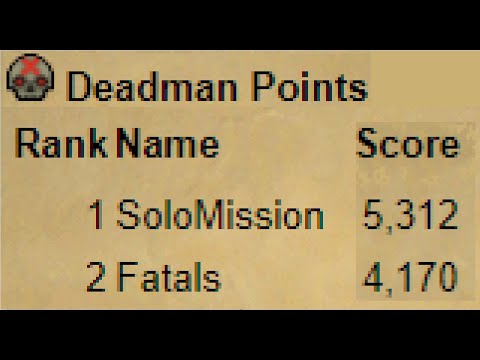 I AM RANK 1 WINNING DEADMAN [New OSRS Game Mode]