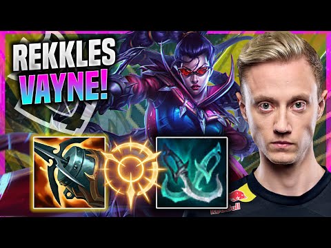 REKKLES CHILLING WITH VAYNE! - G2 Rekkles Plays Vayne ADC vs Tristana! | Season 11