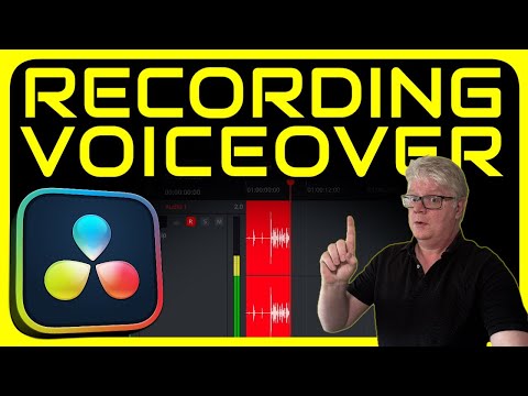 Record Audio using Fairlight in DaVinci Resolve