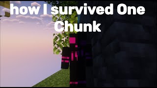 I was put on ONE CHUNK in Minecraft, and here's what happened (#1)