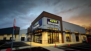 GRAND OPENING! Seasons Supermarket just opened its doors | interview W/managers, builder, sushi chef