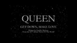 Queen - Get Down, Make Love (Official Lyric Video)