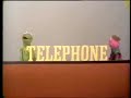 Classic Sesame Street Kermit Demonstrates The Word Telephone Full Version HQ 1971