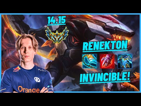 KCB MAYNTER: RENEKTON VS BDS ADAM: EZREAL (TOP) INVINCIBLE - EUW CHALLENGER - PATCH 14.15