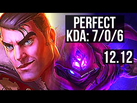 JAYCE vs MALZAHAR (MID) | 7/0/6, 1.5M mastery, 700+ games, Godlike | NA Diamond | 12.12