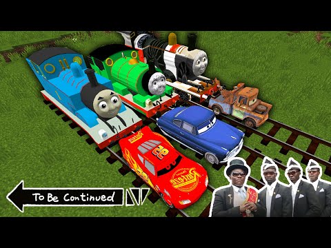 Return of McQUEEN.EXE and THOMAS THE TANK ENGINE.EXE and Friends in Minecraft - Coffin Meme