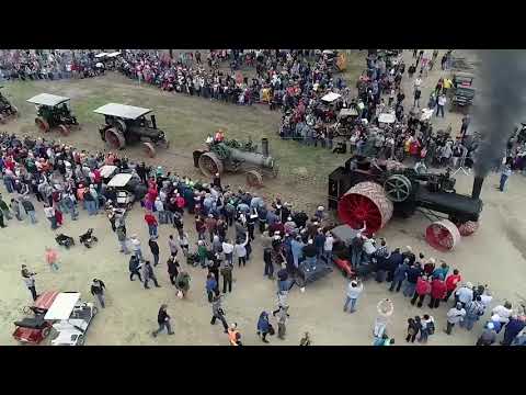 150 HP Case at Rollag, MN (Sept. 2019): Legendary Pull of 4 Engines!!