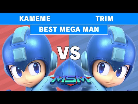 MSM 200 - R2G | Kameme (Megaman) vs BK | Trim (Megaman) Mega man RR - Smash Ultimate