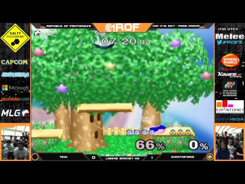 RoF#3 - Tekk (Jigglypuff) vs Overtriforce (Sheik) - SSBM Losers Bracket R3