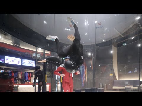 iFly Full Session 17 (Learning Front Flips) - September 23, 2021