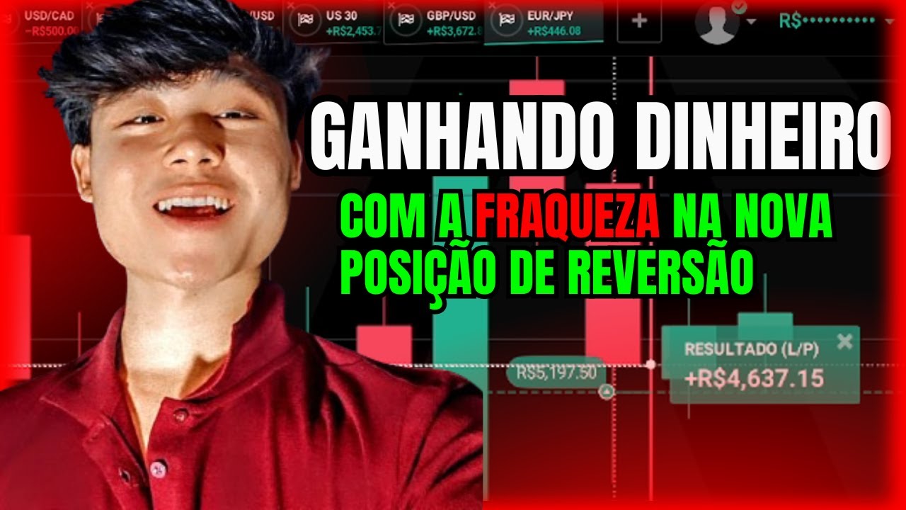 LUCRANDO R$14.836,43 USANDO A REJEIÇÃO NA NOVA POSIÇÃO DE REVERSÃO -  LÓGICA DO PREÇO AVANÇADA