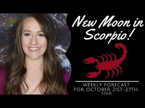 New Moon in SCORPIO! A Week That Ends With A Twist! Weekly Astrology Forecast for ALL 12 SIGNS!