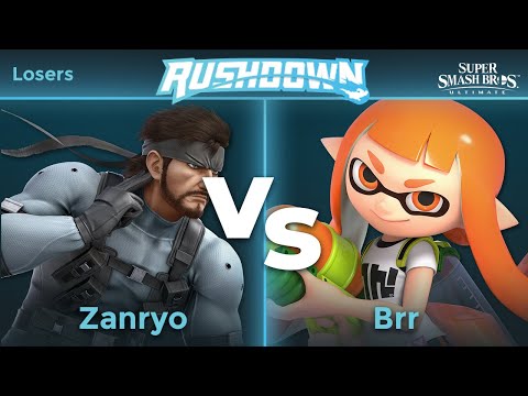 Rushdown 21 - Zanryo (Snake) vs TLOC | Brr (Inkling) Losers - SSBU