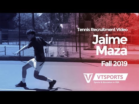 College Tennis Recruitment - Jaime Maza (Spain) - FALL 2019 [COMMITTED]