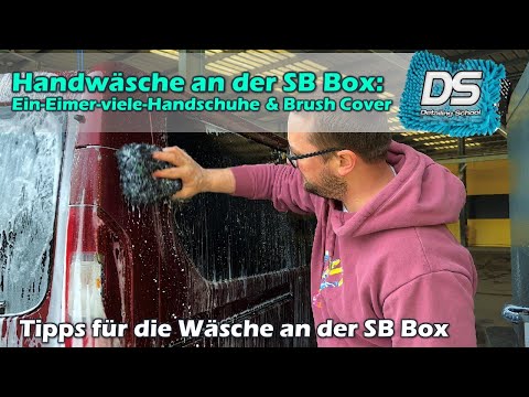 SB-Box Spezial: Handwäsche mit Ein-Eimer-viele-Handschuhe Methode und Bürste mit Brush Cover