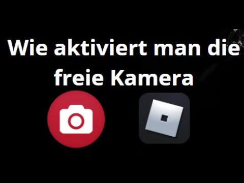 How do you enable the free camera in Roblox games?