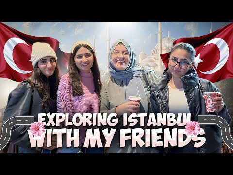 SPECIAL GUEST FROM PAKISTAN 🇵🇰 | SHOPPING IN TAKSIM and GUEST TRY TURKISH FOOD 🍱 