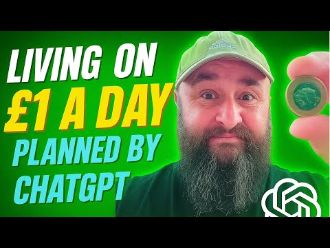 limited budget food challenge : £1 a day for a week. Living on £1 a day planned by chatgpt!