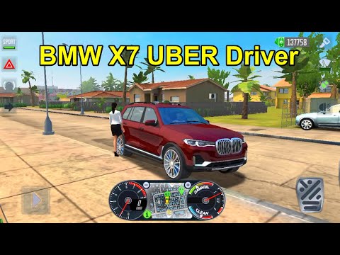Taxi Sim 2022 Evolution - BMW X7 - UBER Driver Gameplay - Driving in ROME
