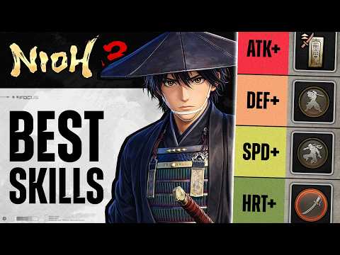 STOP Using The WRONG Skills! Top 20 EARLY Samurai & Ninja Skills You Can't Miss in Nioh 3