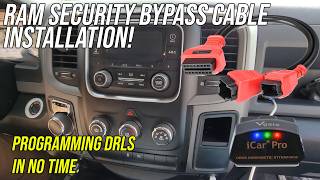Installing Security Bypass Cable in 2018 RAM 1500 - Used to change vehicle settings