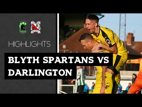 Blyth Spartans 0-1 Darlington - Vanarama National League North - 2018/19