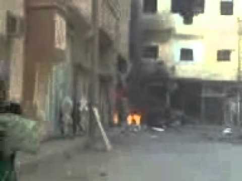 تفجير دبابة من قبل كتيبة أسامة بن زيد في مدينة الميادين