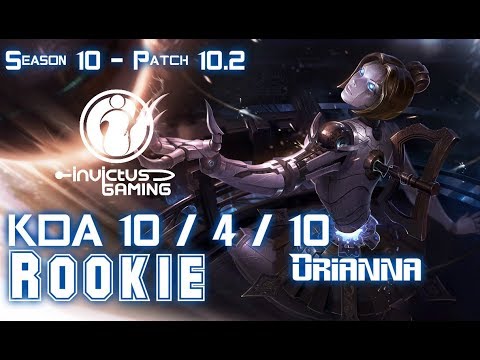 IG Rookie ORIANNA vs AKALI Mid - Patch 10.2 KR Ranked