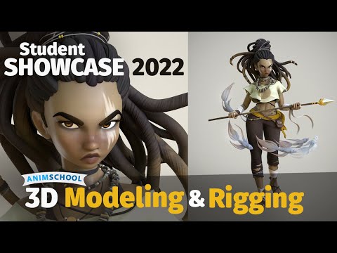 3D Modeling & Rigging Showcase