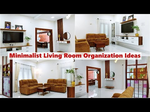 Living Room Interior design & Organization | Simple Living Room Organization & Décor Ideas