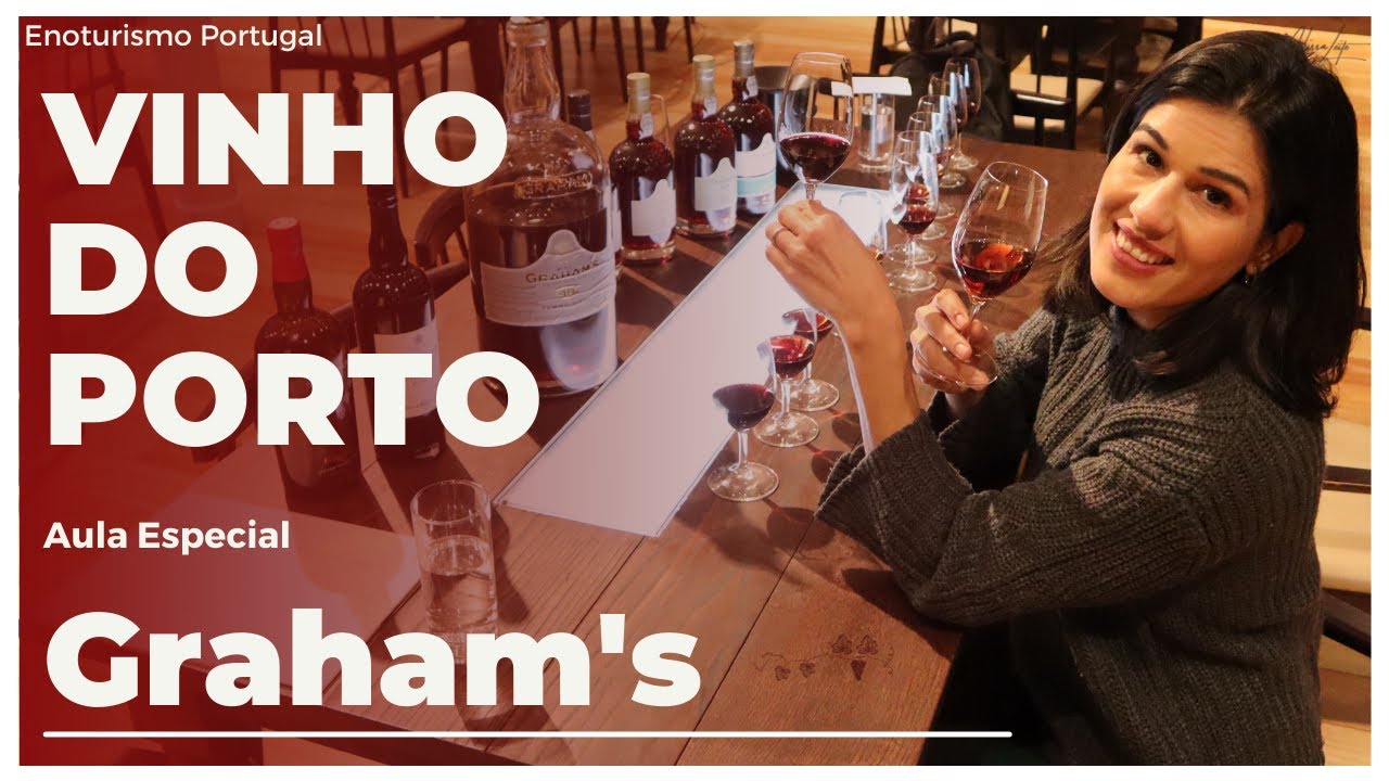 O que é VINHO DO PORTO Aula COMPLETA na Cave Graham`s, em Portugal.