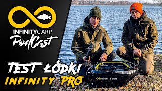 Zavážecí loď INFINITYBOAT PRO 3.0 50Ah LIMITOVANÁ CARBONOVÁ EDICE