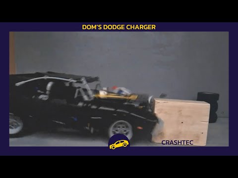 CRASHTEC - Dom's Dodge Charger CRASH - Technic Lego Car Crashtest
