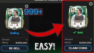 HOW TO SELL AND BUY ANY 999+ PLAYERS IN FC MOBILE 24!