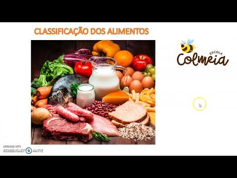 GR 10 - CN - CLASSIFICAÇÃO DOS ALIMENTOS