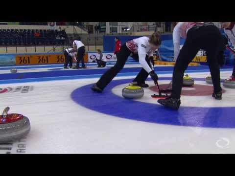 CURLING: JPN-LAT Olympic Qual 2013 Women Draw 4 HIGHLIGHTS